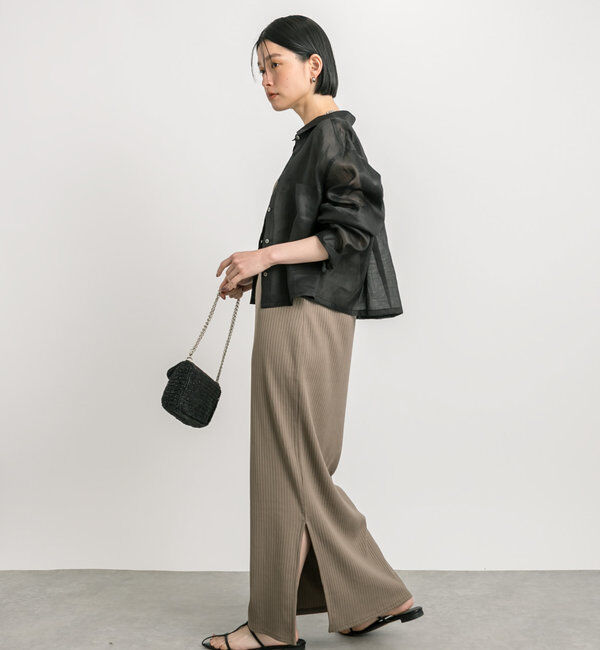  「【マイナス3kg/レビュー高評価☆】2WAYリブタンクワンピース」|ワンピース|