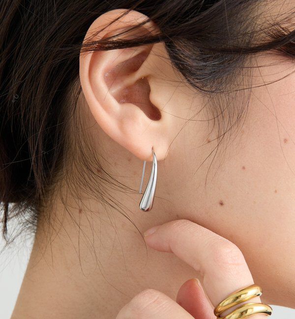  「【R.good（アールドットグッド）】ドロップピアス」|ピアス|シルバー
