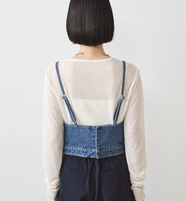  「デニムビスチェ」|シャツ・ブラウス|