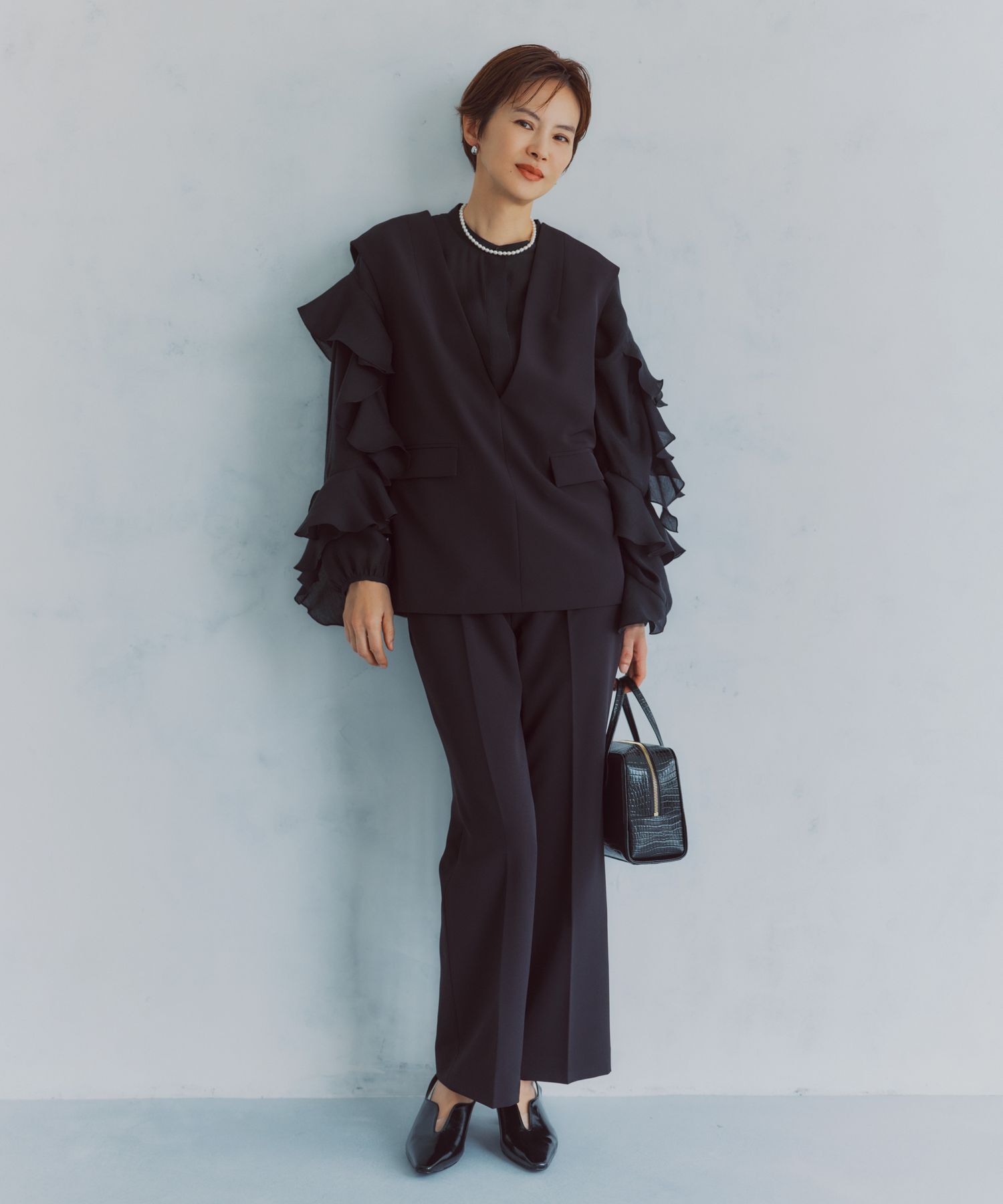  「【セレモニー】C＊ベストセットアップ」|ベスト・ジレ|