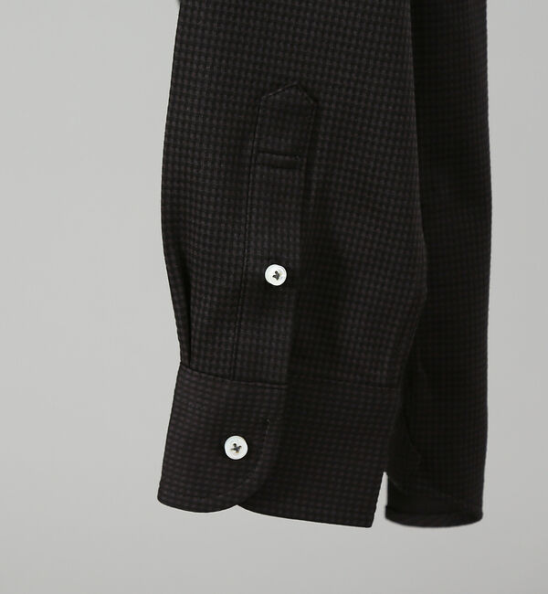 ABAHOUSE「【FLEX SHIRTS】36ゲージ コンパクトシルキー ギンガムチェックシャツ」|シャツ・ブラウス|