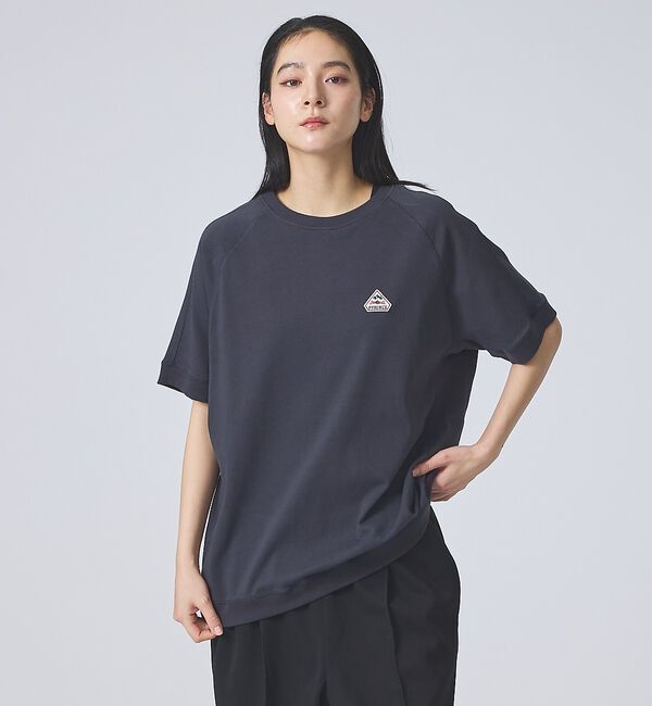 ABAHOUSE「【PYRENEX / ピレネックス】 HMR016 PEAK/ ラグランスリーブ」|Tシャツ・カットソー|ダークネイビー