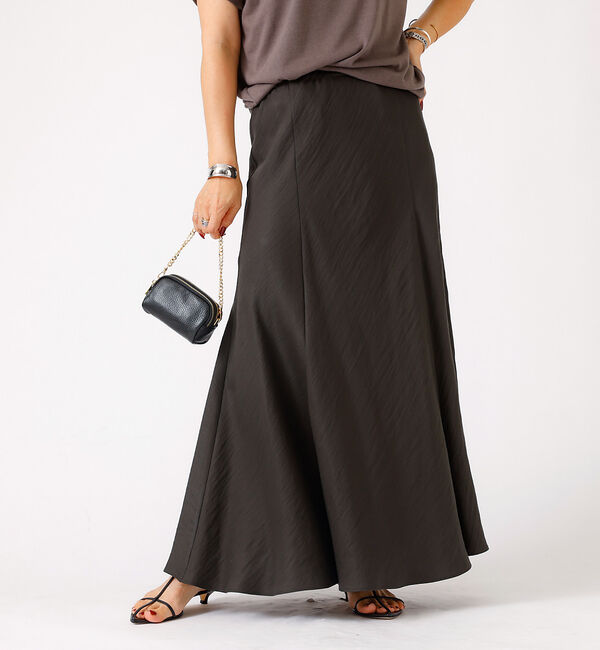 Rouge vif「切替フィブリルマキシスカート」|スカート|