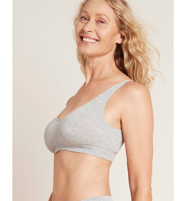 Rouge vif「【BOODY/ブーディー】シェイパーパッドブラ/エコウェア/オーガニックバンブー」|インナー|グレー