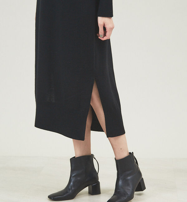 qualite「タートルネックニットワンピース」|ワンピース|