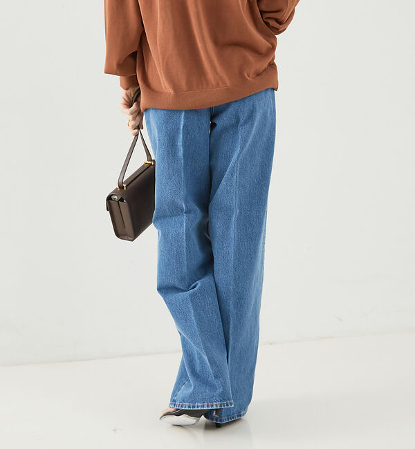 The Store by C' 「【TOTEME】Wide Leg Denim／ワイドレッグデニム」|デニム|
