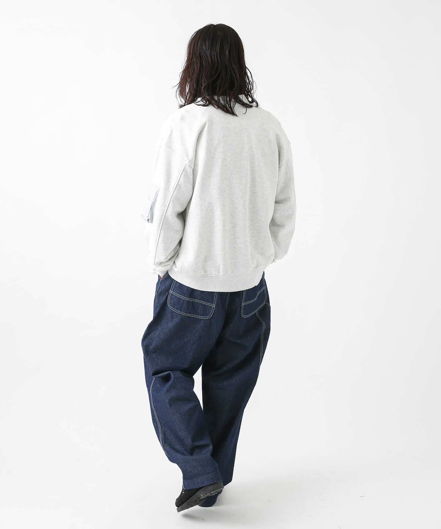 Sonny Label 「裏毛スウェットMA-1ブルゾン」|ブルゾン・スタジャン|