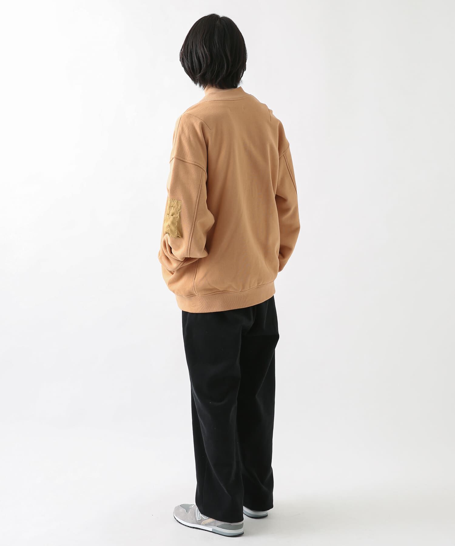 Sonny Label 「裏毛スウェットMA-1ブルゾン」|ブルゾン・スタジャン|