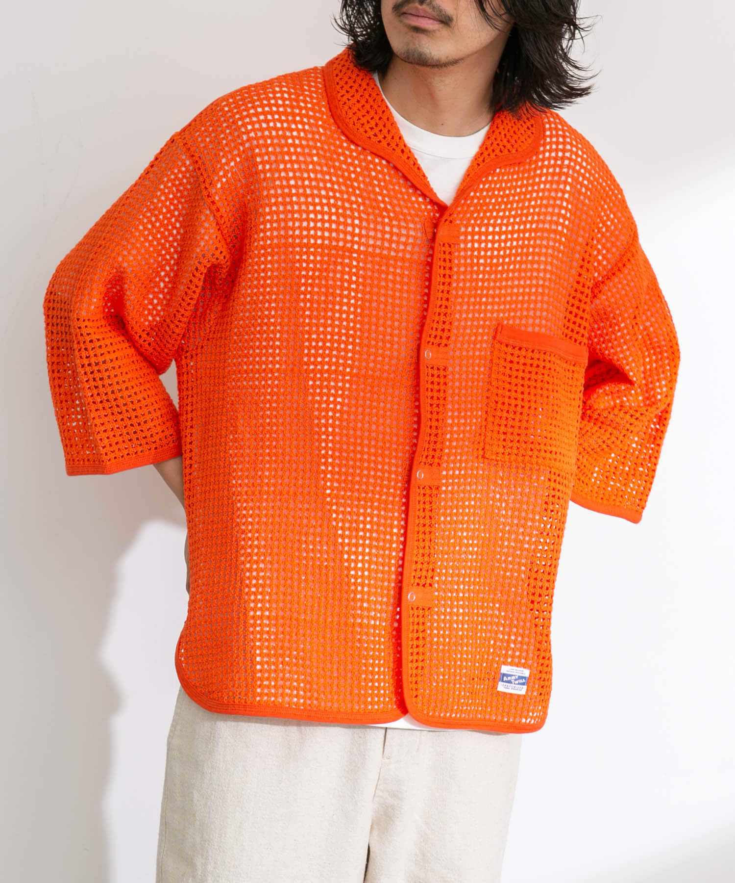 Sonny Label 「ARMY TWILL　Cotton Mesh Shirts」|シャツ・ブラウス|