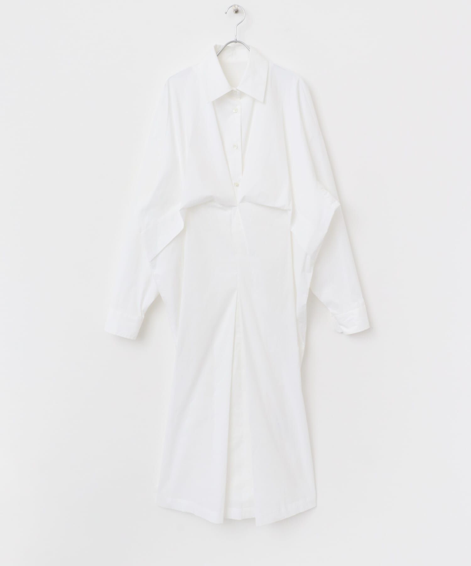 URBAN RESEARCH ROSSO「blackmerci　POINT SHIRTS DRESS」|ワンピース|ホワイト