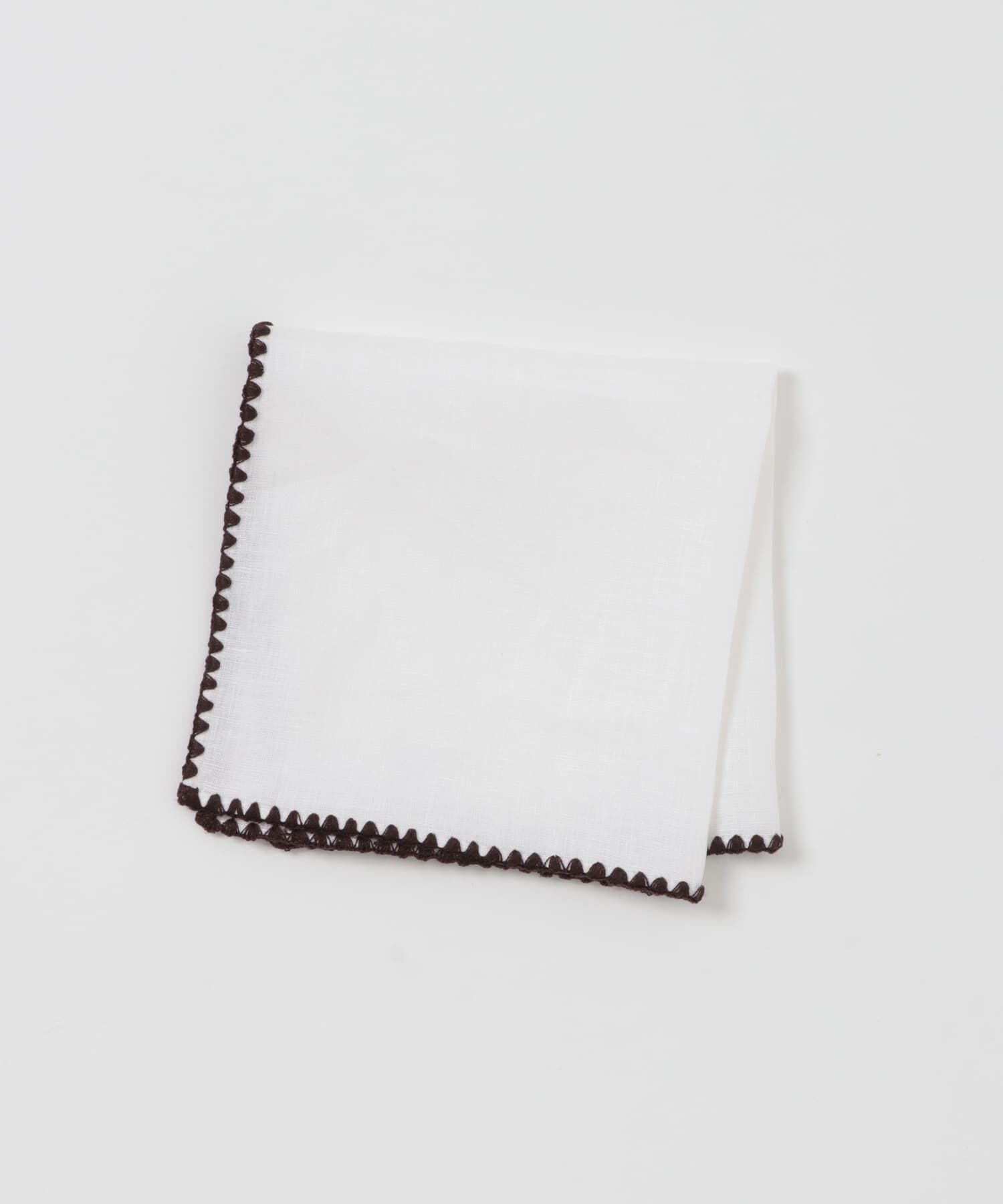 URBAN RESEARCH DOORS「LIFE STYLE TAILOR　パイピングチーフ」|ハンカチ|ブラウン