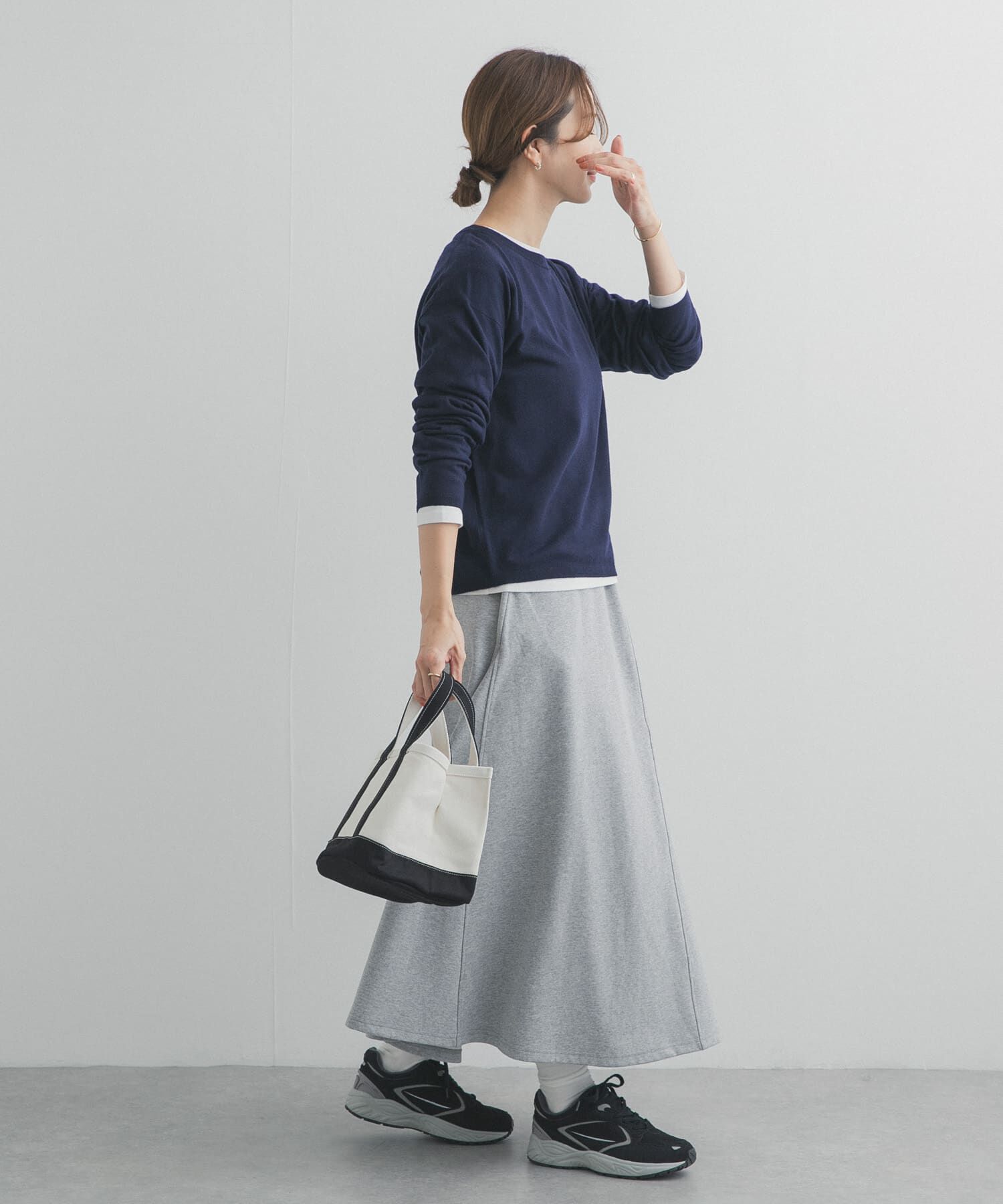 URBAN RESEARCH DOORS「レイヤードSETプルオーバー」|ニット・セーター|