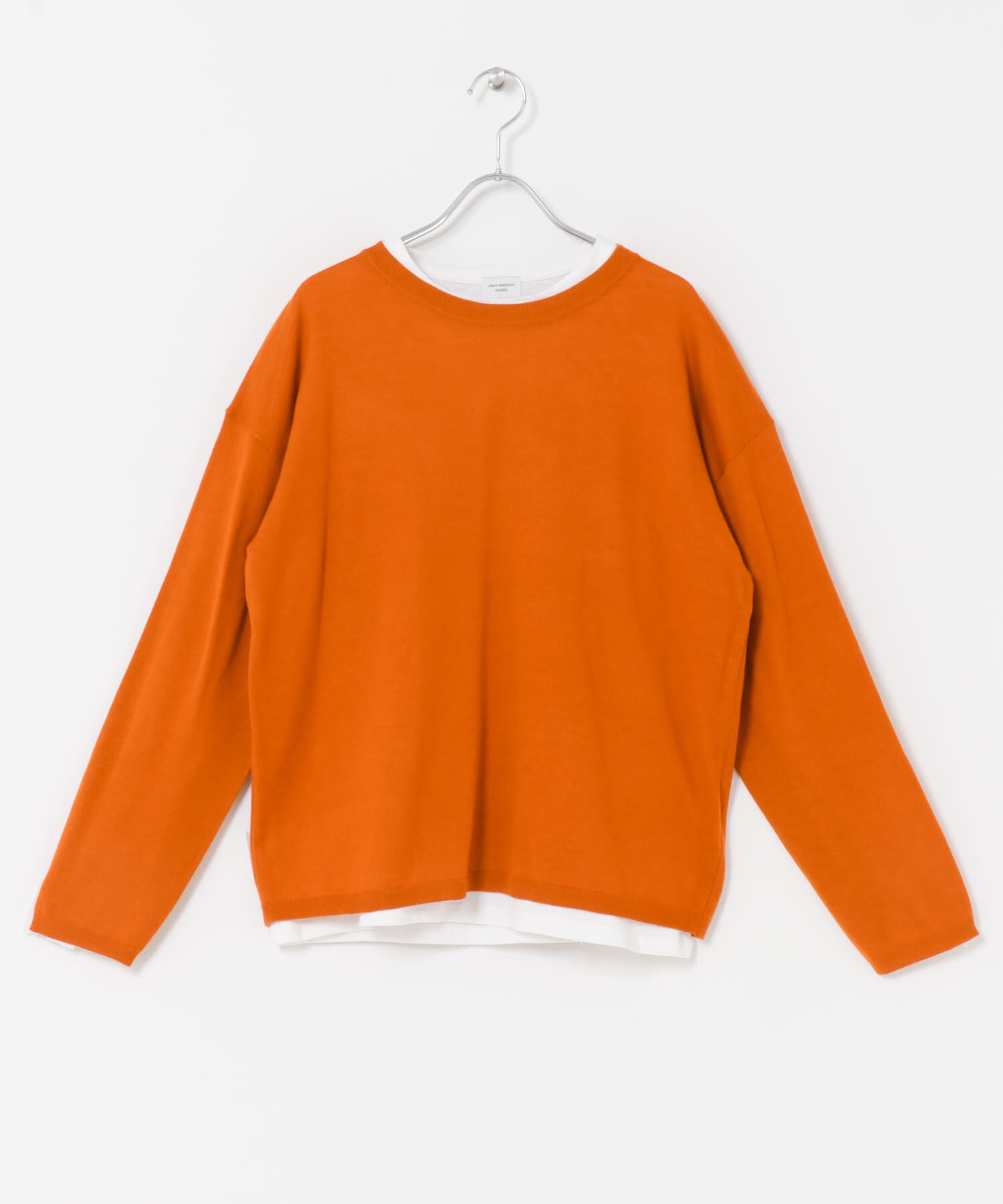 URBAN RESEARCH DOORS「レイヤードSETプルオーバー」|ニット・セーター|