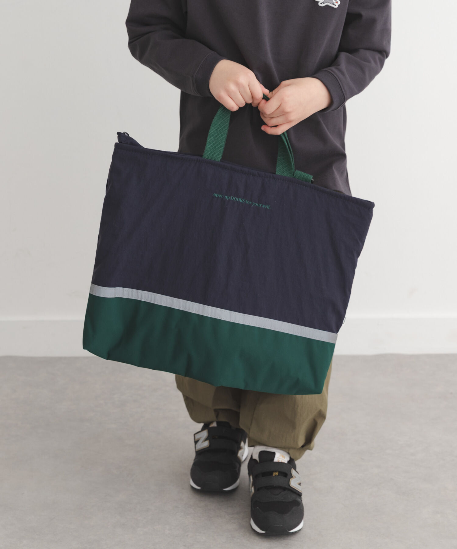 URBAN RESEARCH DOORS「撥水レッスントートバッグ(KIDS)」|その他|ブルー系その他