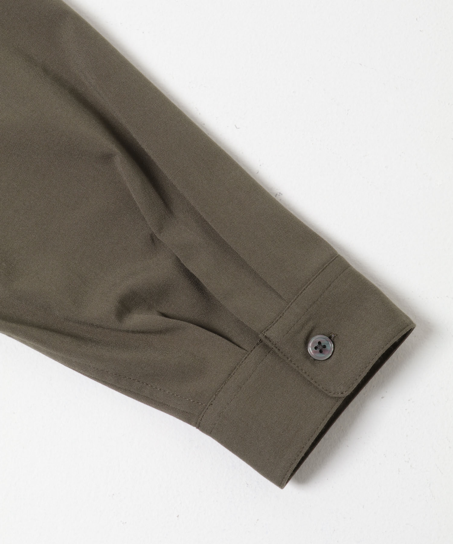 URBAN RESEARCH DOORS「ウールライクシャツジャケット」|ノーカラーコート|