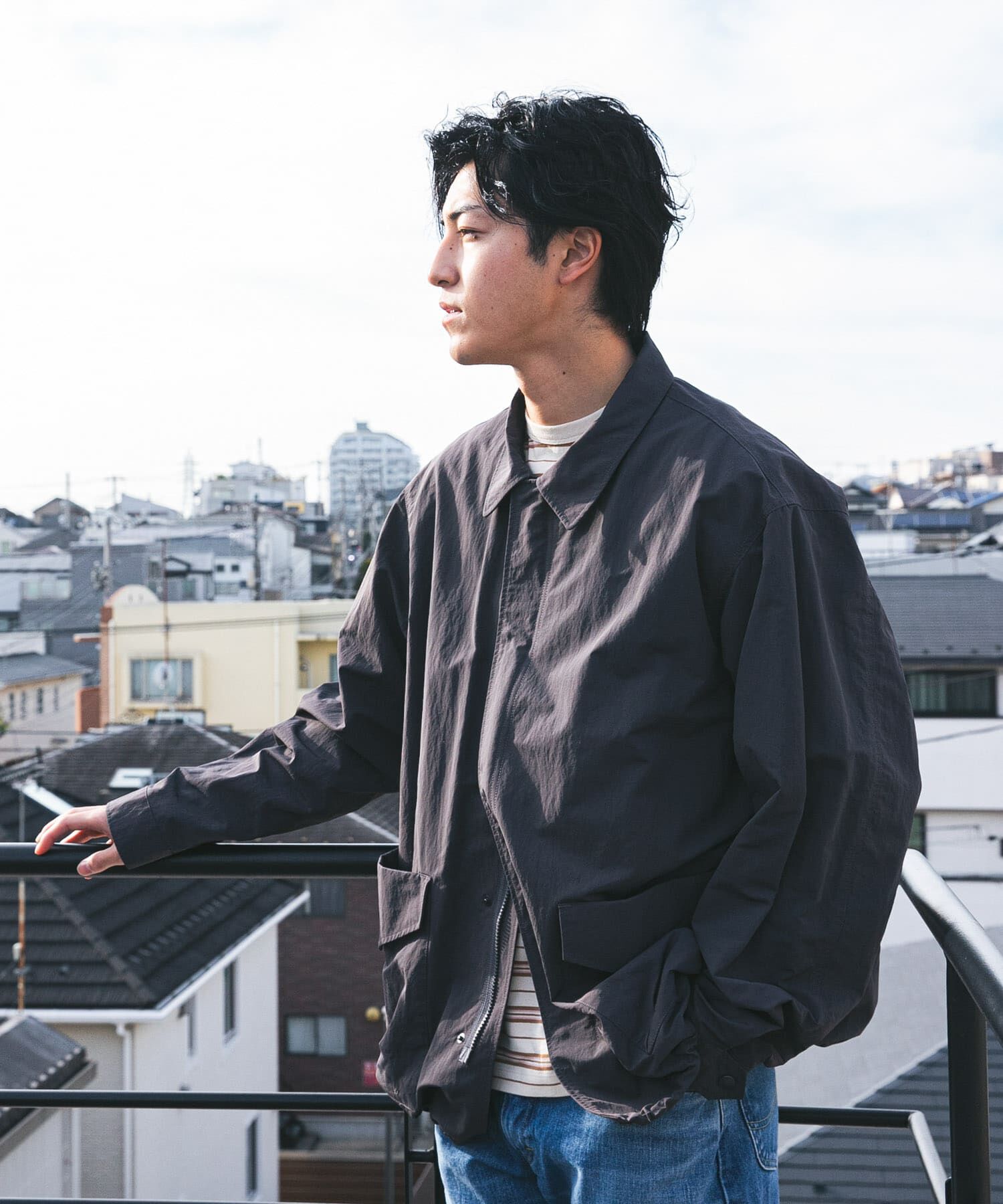 URBAN RESEARCH DOORS「『別注』Snow Peak Apparel&times;DOORS　NYLON WASHER JACKET」|その他|