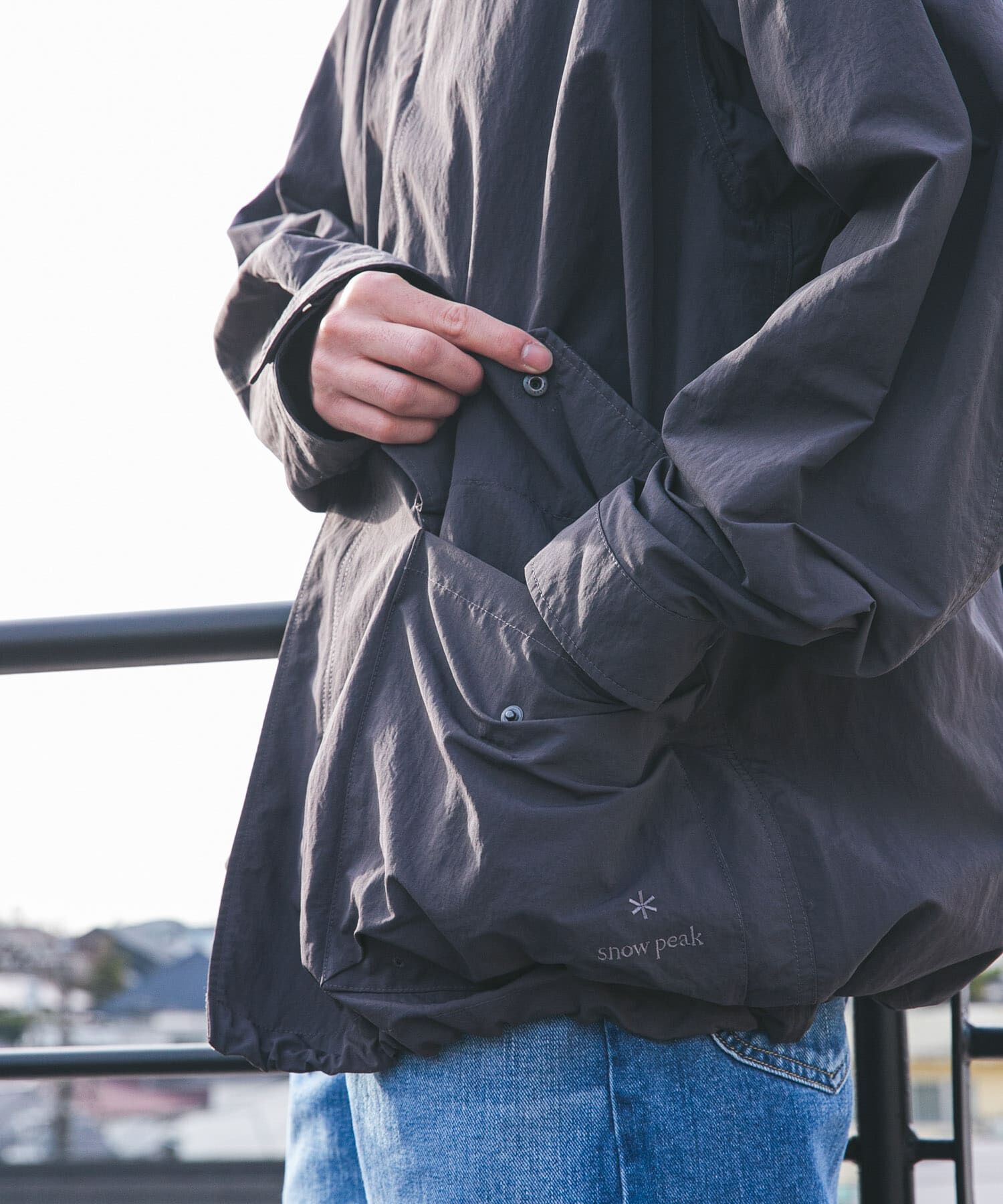 URBAN RESEARCH DOORS「『別注』Snow Peak Apparel&times;DOORS　NYLON WASHER JACKET」|その他|