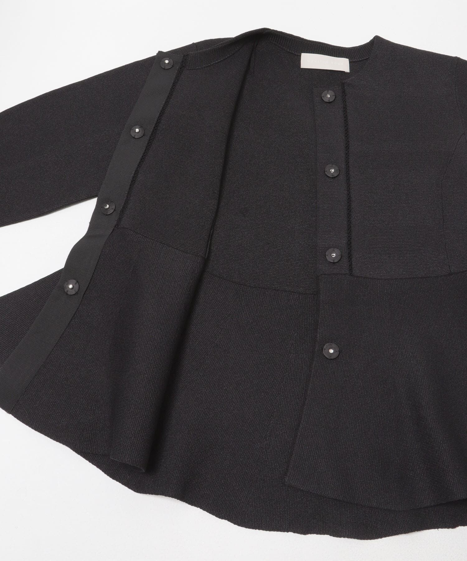 URBAN RESEARCH ROSSO「MARILYN MOON　PAPER KNIT EMBROIDERY JACKET」|ノーカラージャケット|