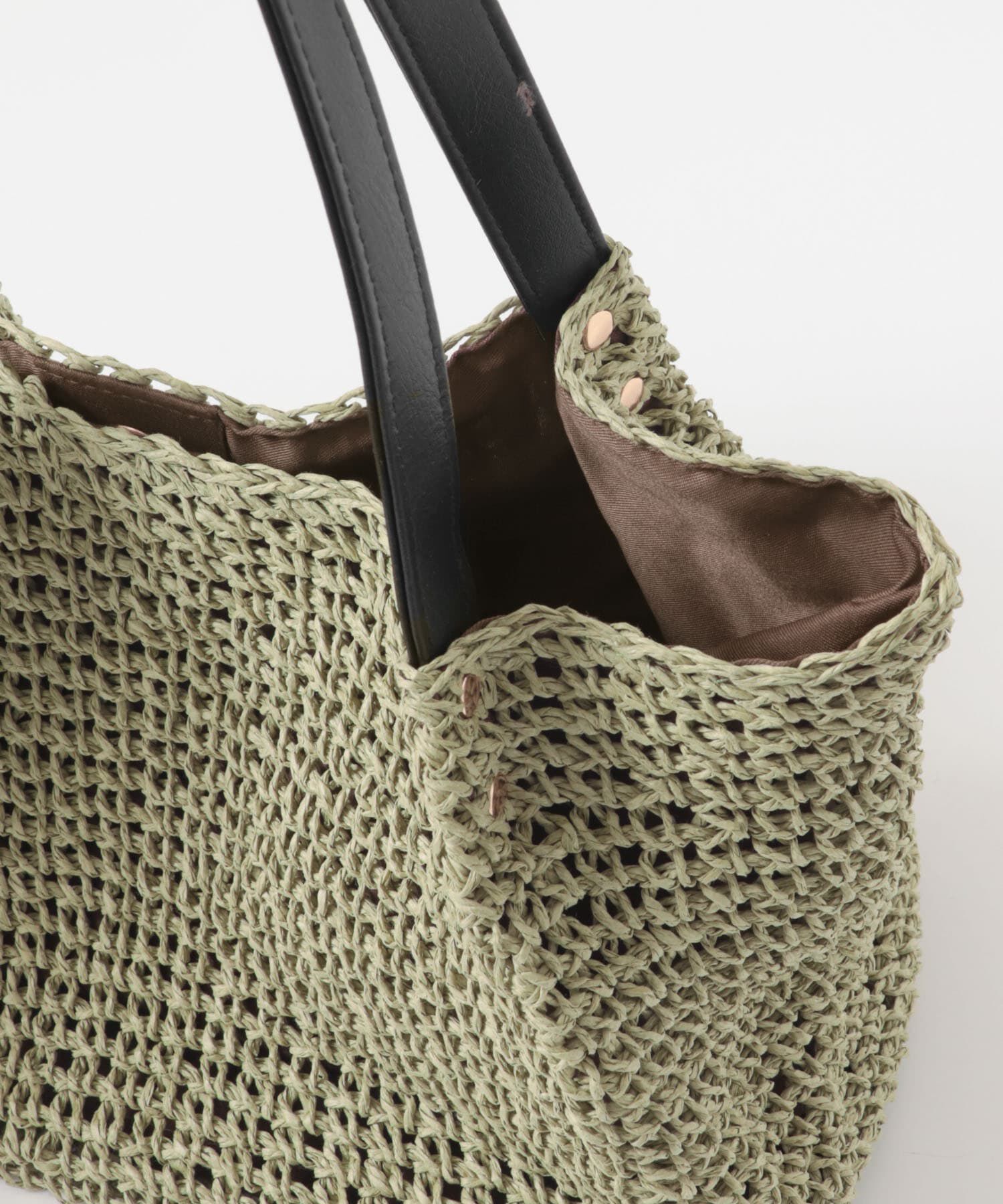 RODE SKO「タッセル付ペーパーバッグ」|トートバッグ|