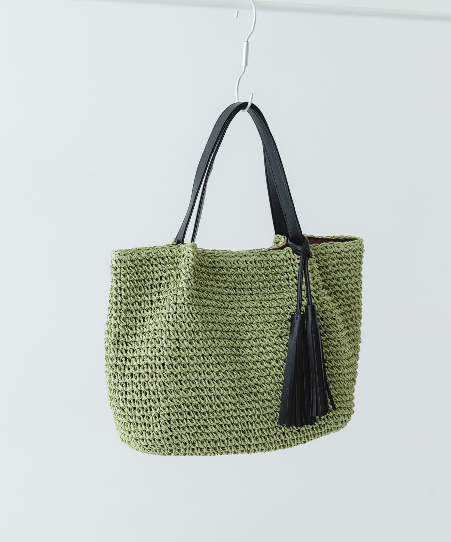 RODE SKO「タッセル付ペーパーバッグ」|トートバッグ|