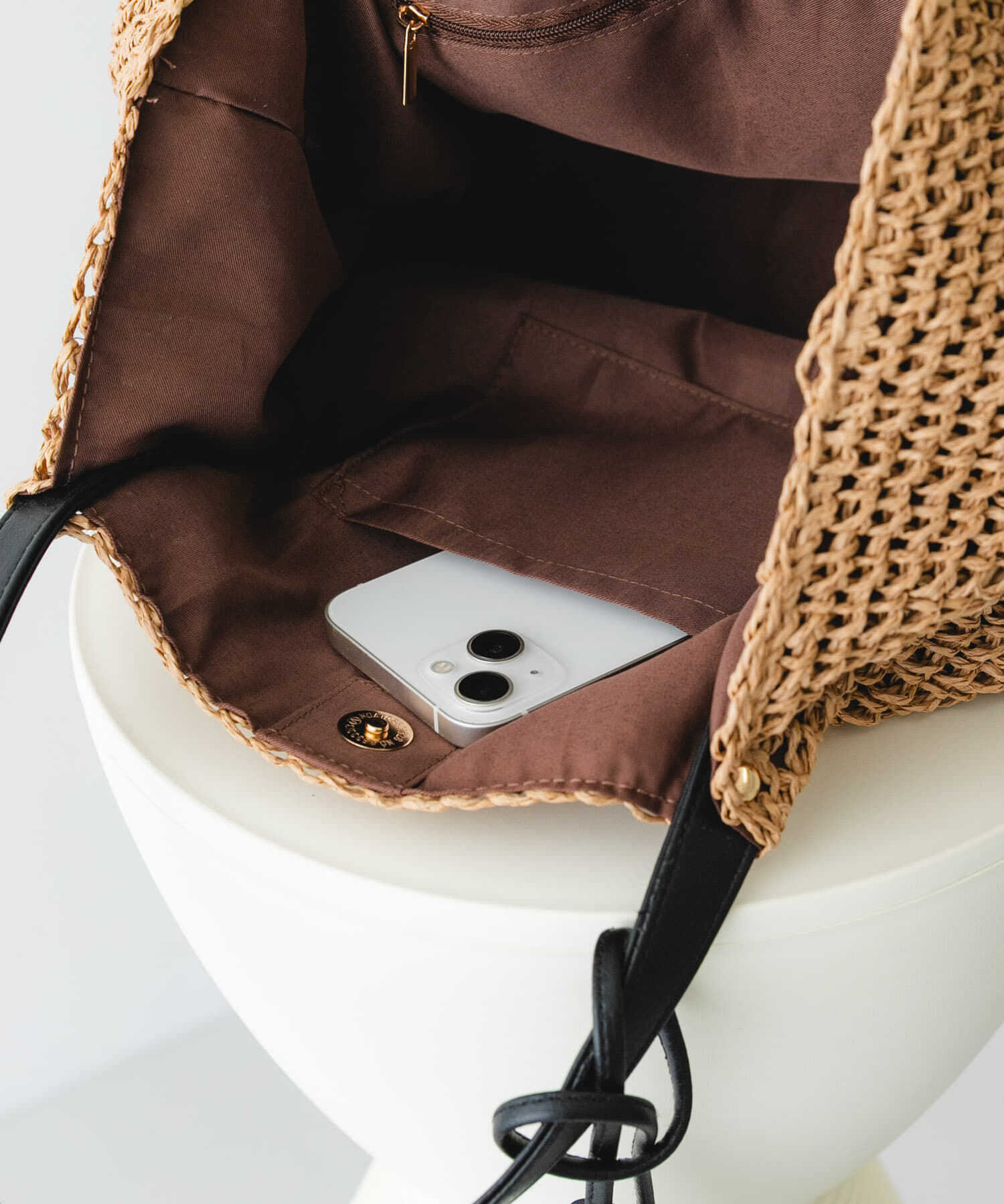 RODE SKO「タッセル付ペーパーバッグ」|トートバッグ|