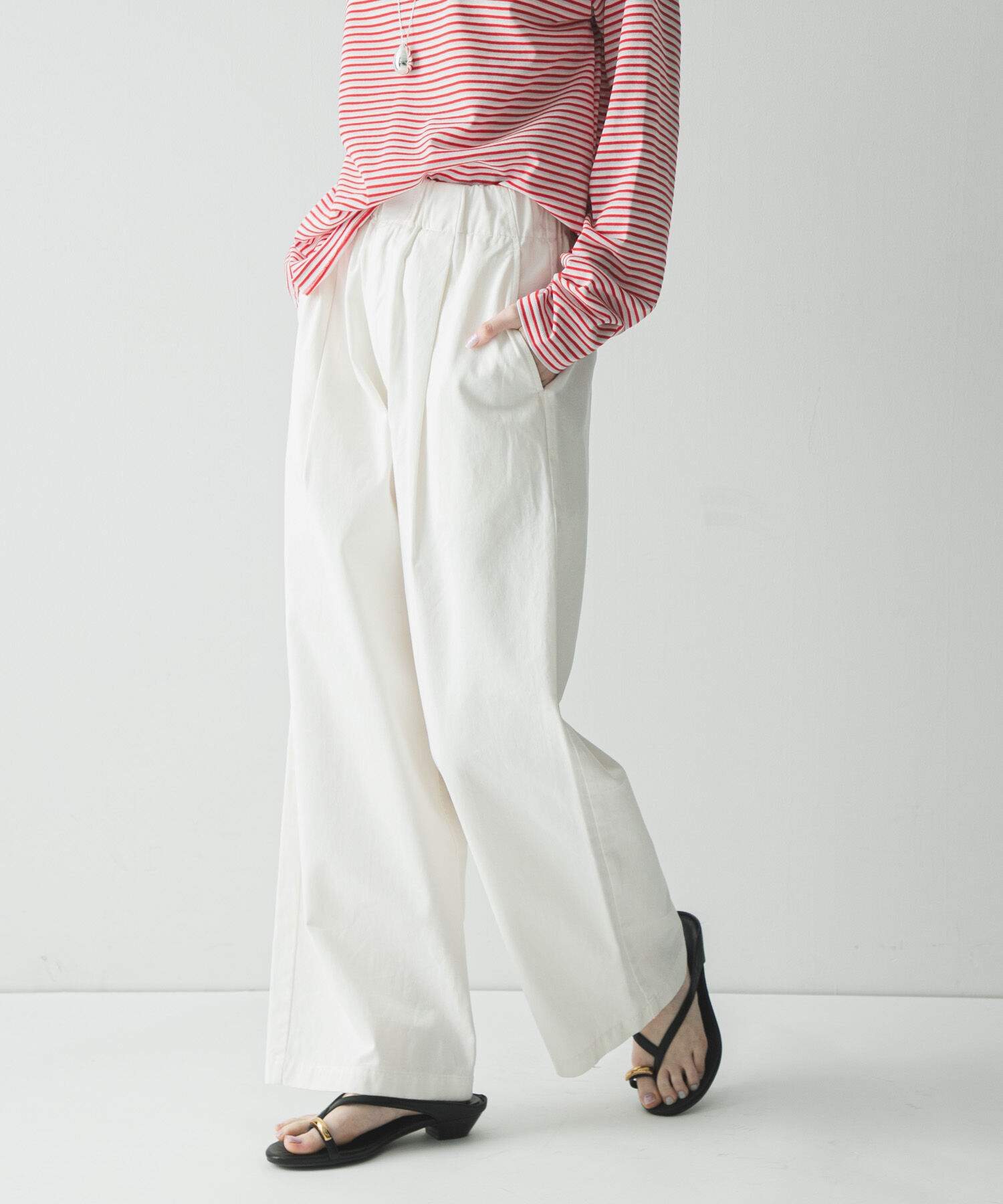 URBAN RESEARCH「チノイージーパンツ」|その他|ホワイト