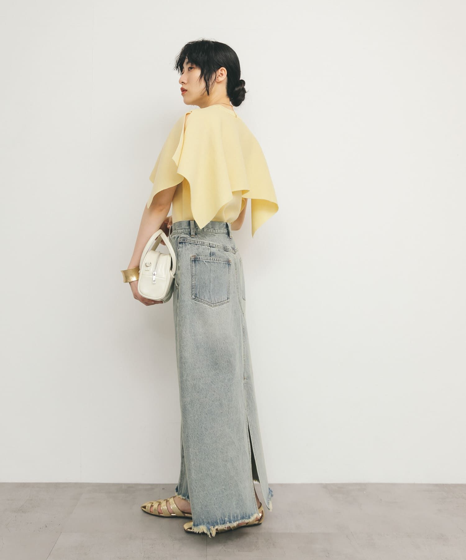  「スリットスリーブニット」|ニット・セーター|