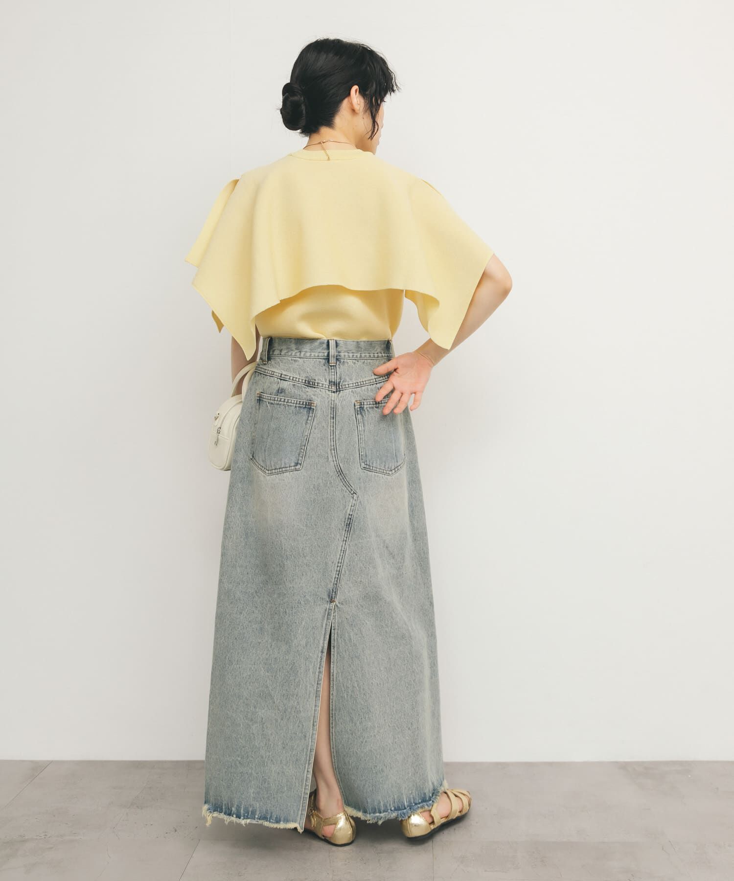  「スリットスリーブニット」|ニット・セーター|