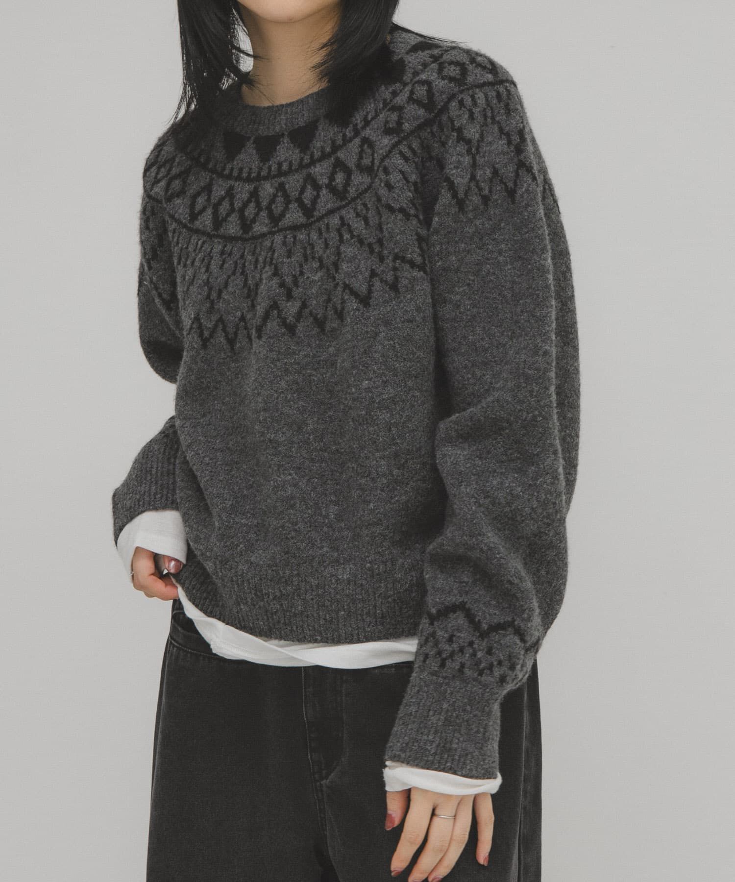  「ノルディックニット」|ニット・セーター|