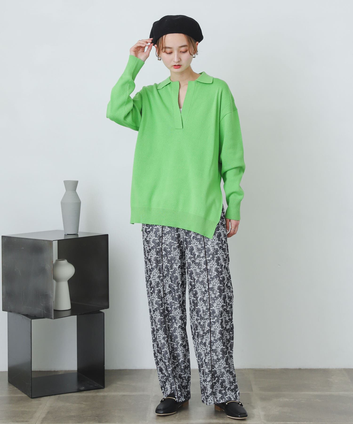 SENSE OF PLACE by URBAN RESEARCH「アートフラワーパイピングパンツ」|その他|