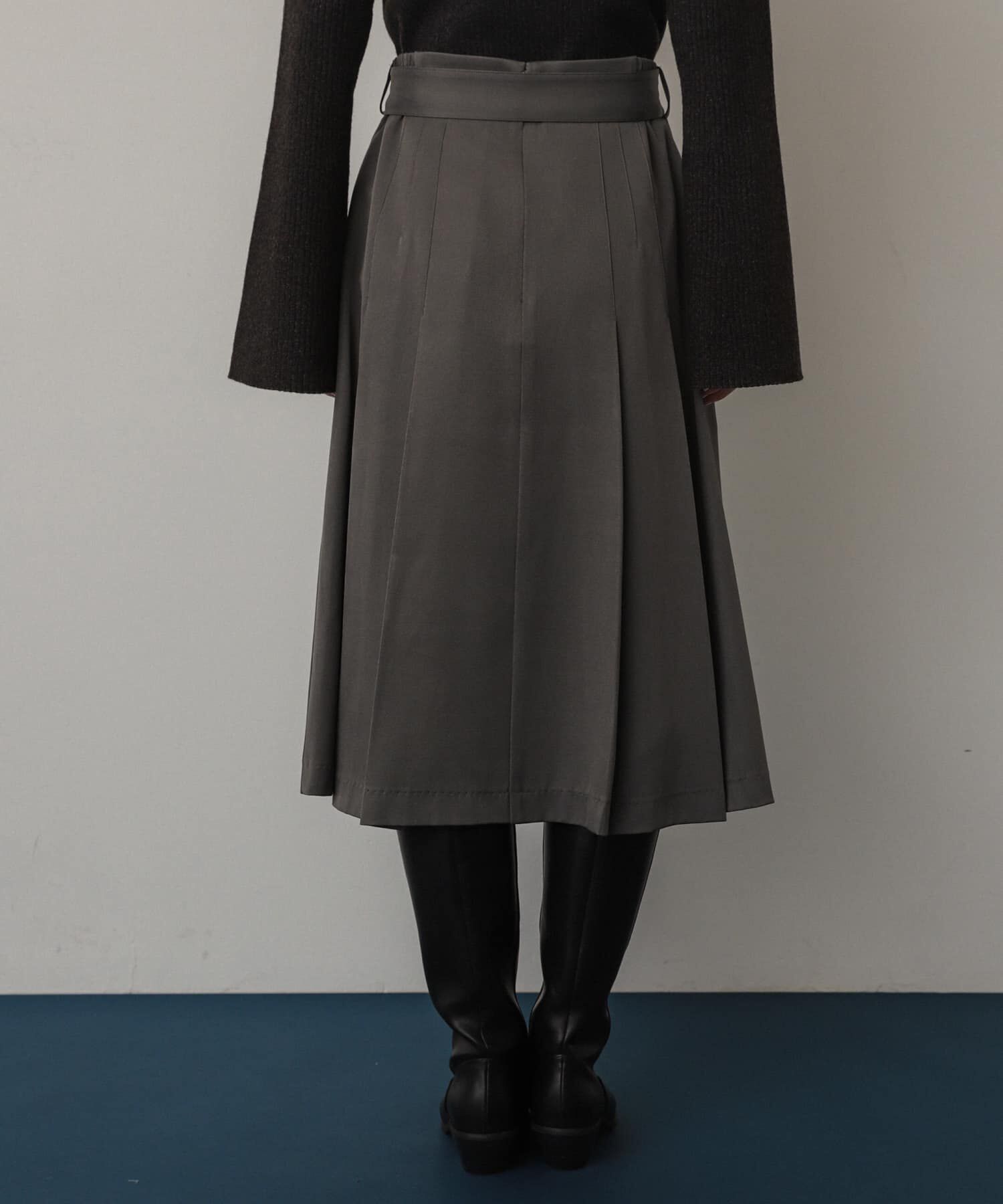 SENSE OF PLACE by URBAN RESEARCH「プリーツミディスカート」|スカート|