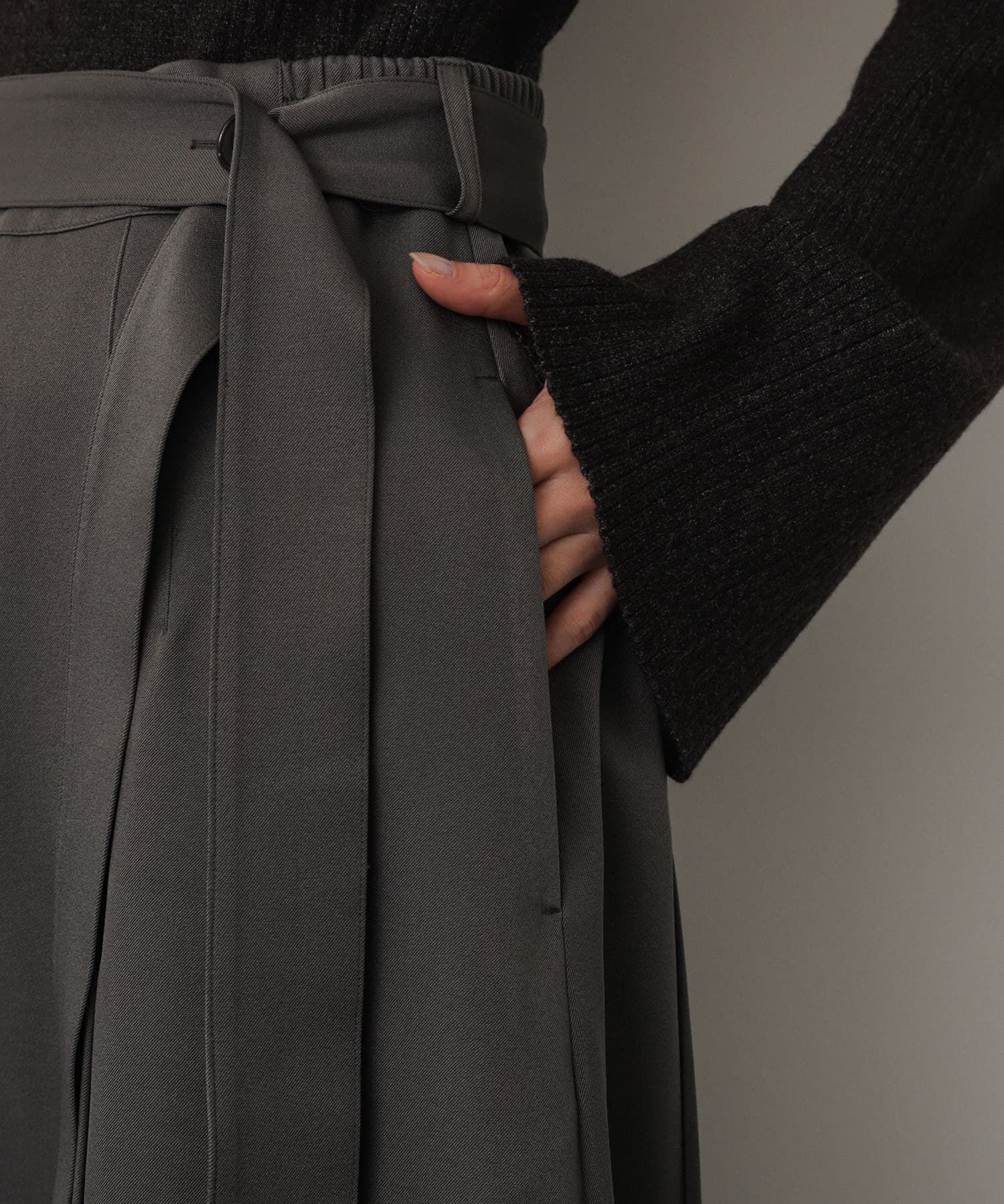 SENSE OF PLACE by URBAN RESEARCH「プリーツミディスカート」|スカート|