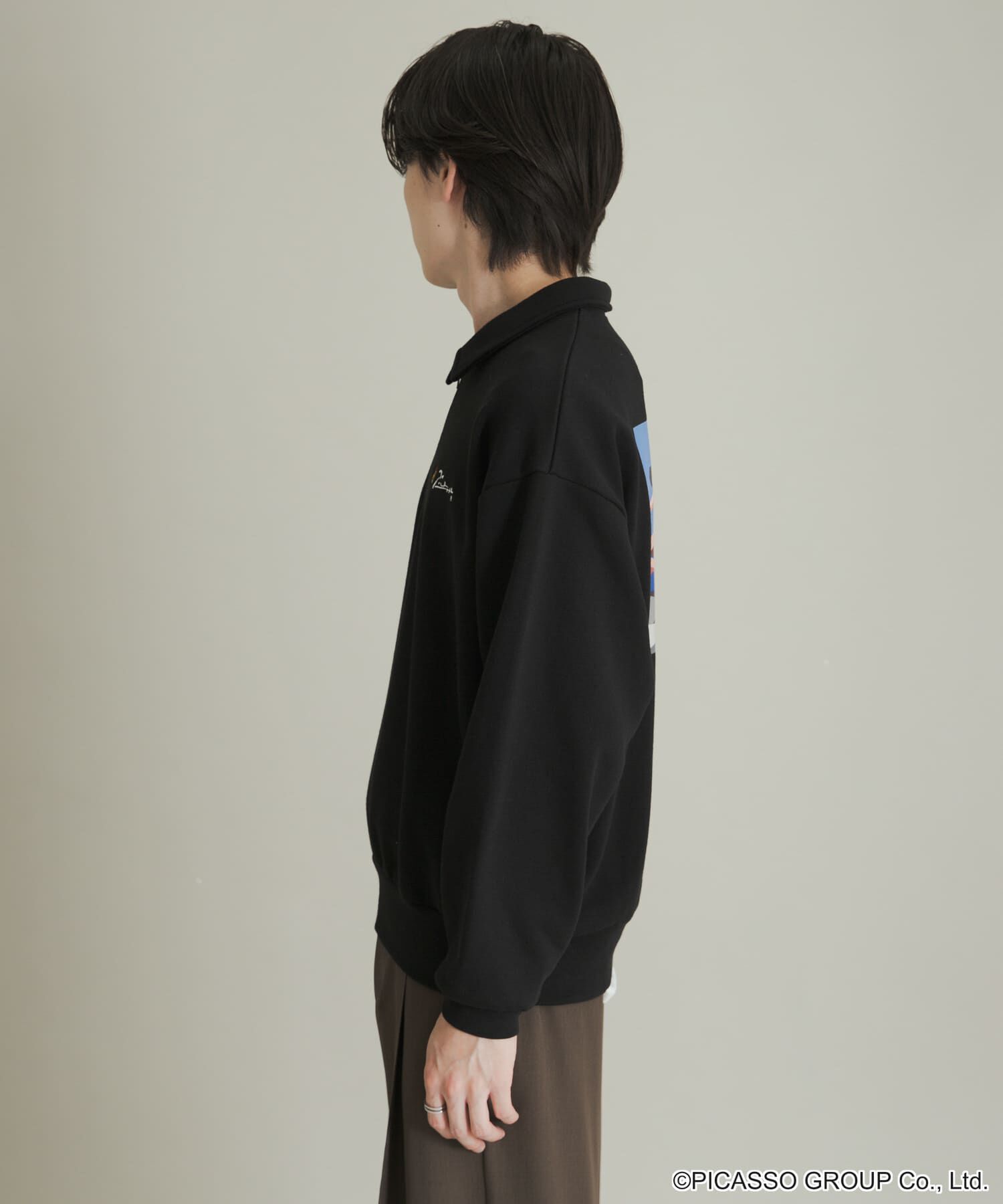 SENSE OF PLACE by URBAN RESEARCH「PICASSO ハーフジップスウェット」|スウェット・ジャージ|