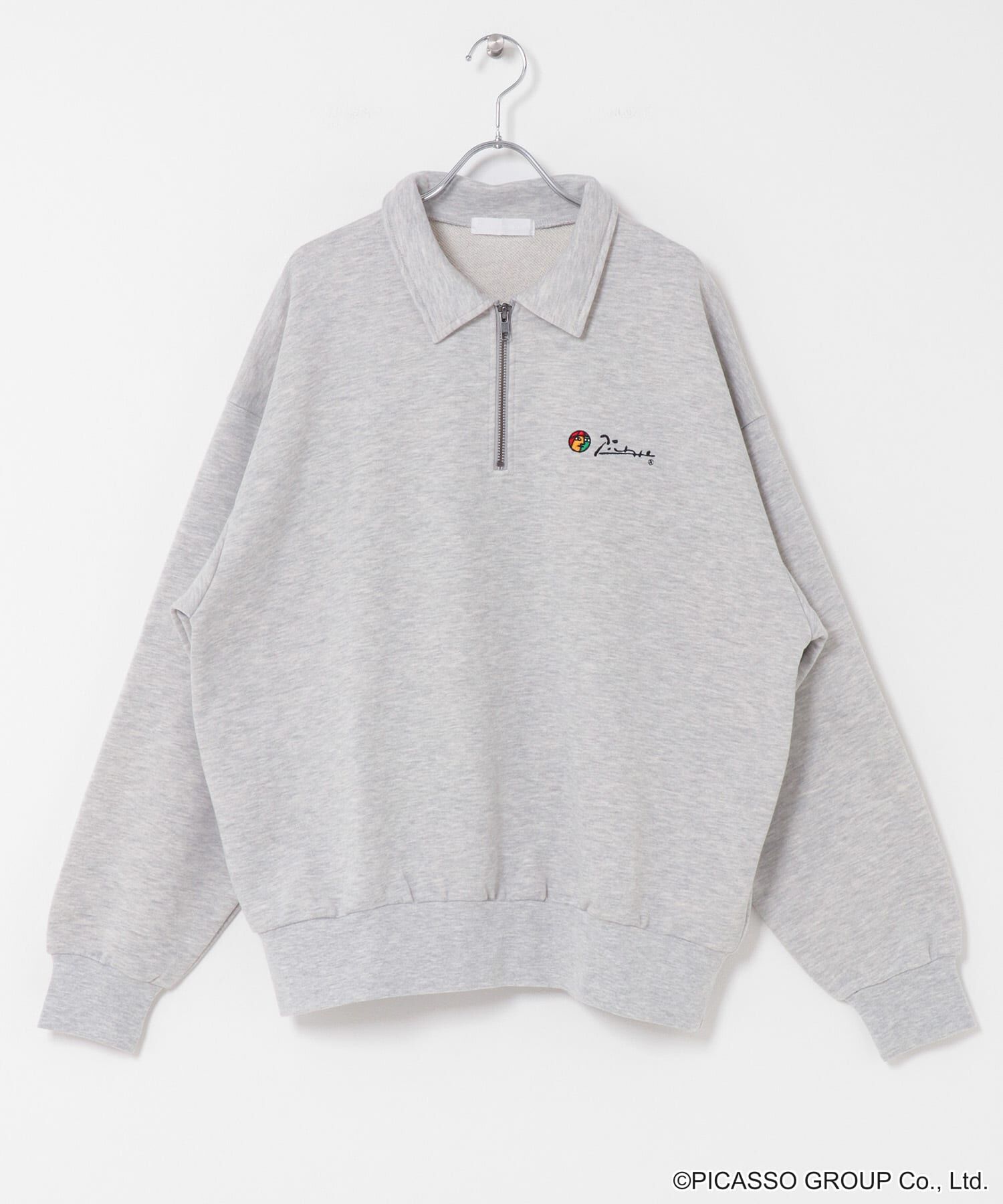 SENSE OF PLACE by URBAN RESEARCH「PICASSO ハーフジップスウェット」|スウェット・ジャージ|