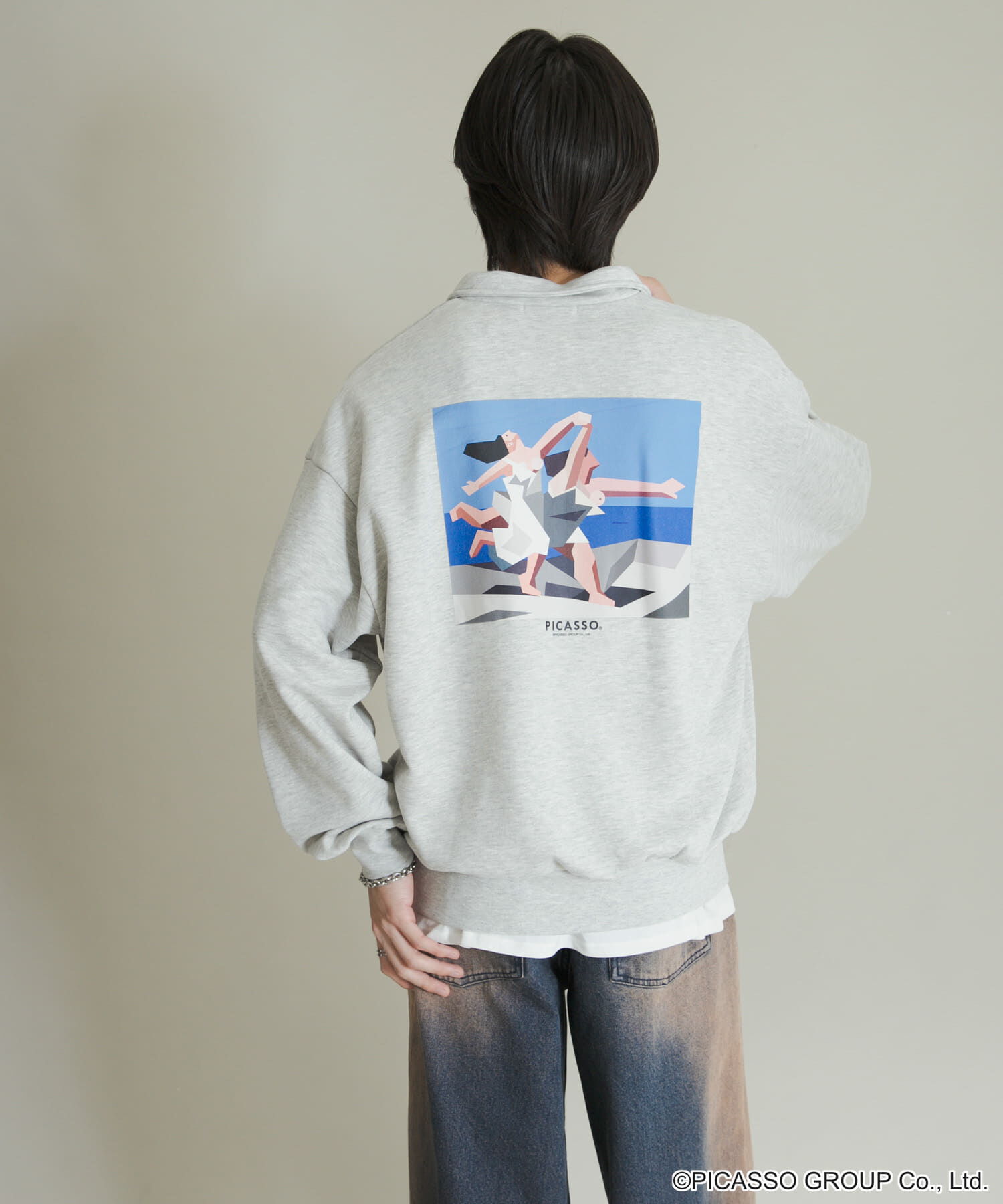 SENSE OF PLACE by URBAN RESEARCH「PICASSO ハーフジップスウェット」|スウェット・ジャージ|