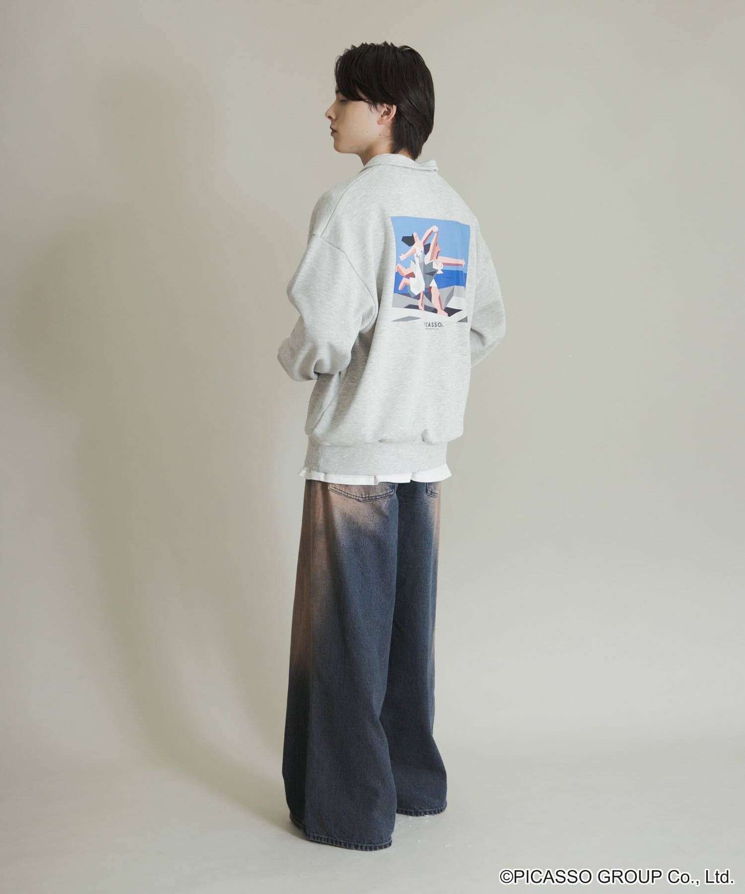 SENSE OF PLACE by URBAN RESEARCH「PICASSO ハーフジップスウェット」|スウェット・ジャージ|