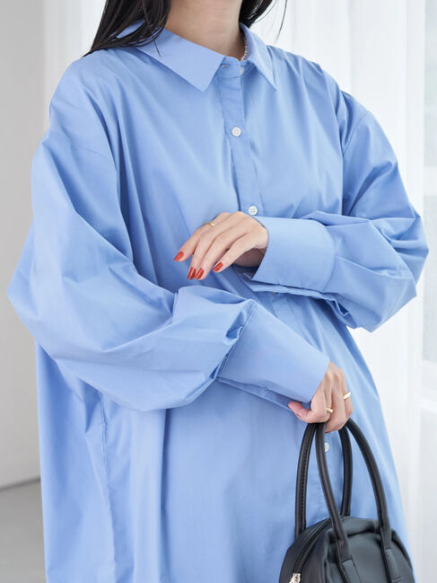 earth music&ecology「シャツワンピース」|ワンピース|