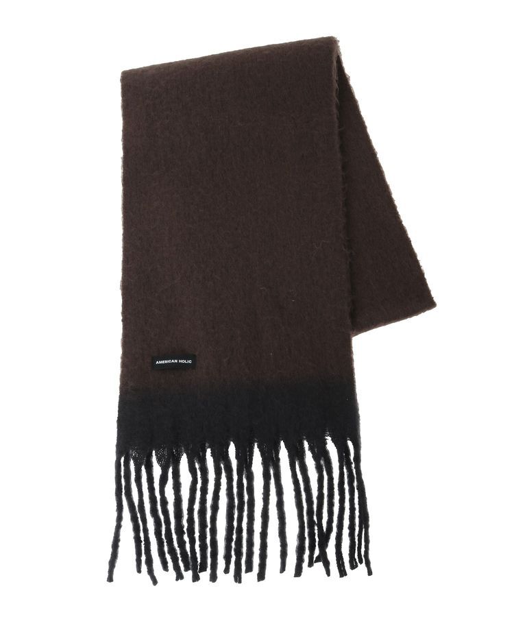 AMERICAN HOLIC「バイカラーシャギーマフラー」|マフラー|