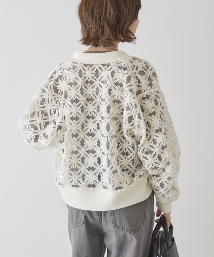 AMERICAN HOLIC「アートレースカーディガン」|カーディガン|