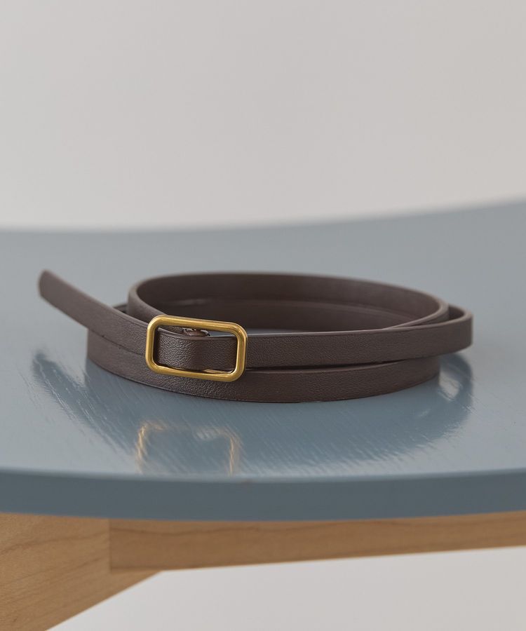 AMERICAN HOLIC「ホールレス細ベルト」|ベルト|