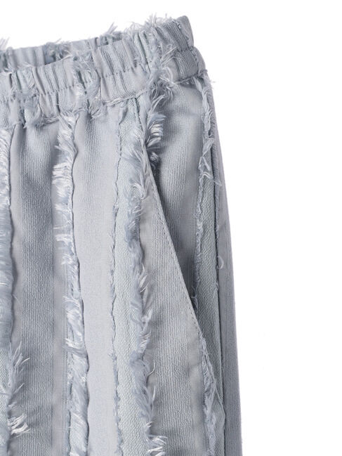  「・SUGAR SPOON フリンジジャカードパンツ」|その他|