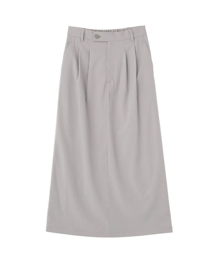 Green Parks「イージーケアタック入りスカート」|タイト|