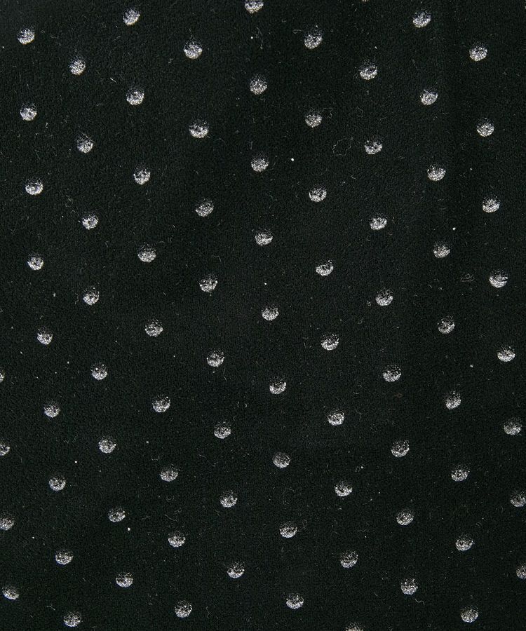 YECCA VECCA「グリッタードットベロアオーバーキャミ」|キャミソール|