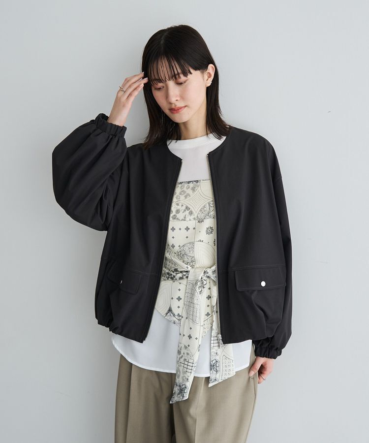 YECCA VECCA「スカーフ柄オーバーキャミ」|キャミソール|