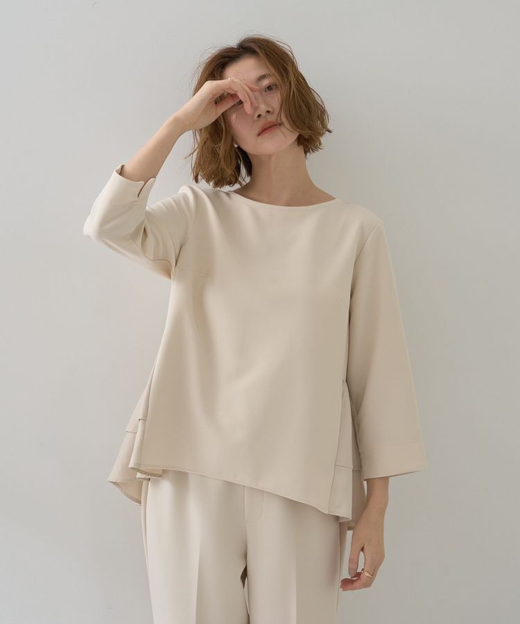 YECCA VECCA「【2点SET】バックフリルデザインセットアップ」|オールインワン|