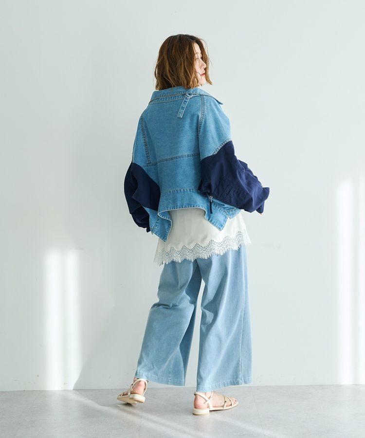 Editt by YECCA VECCA「【2点SET】レイヤードワイドパンツ」|その他|