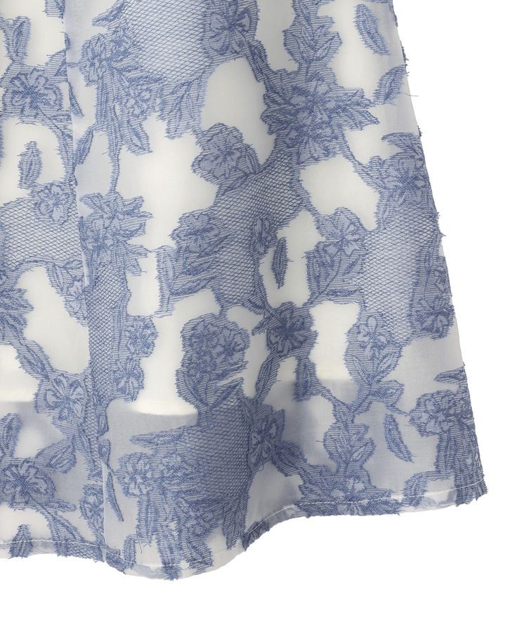 YECCA VECCA「シアーレース柄マーメイドスカート」|スカート|