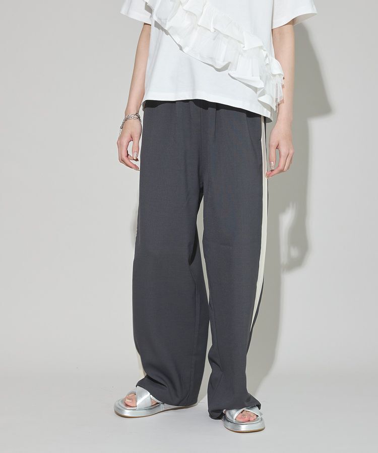 GARAGE OF GOOD CLOTHING「無地サイドラインドロストパンツ」|その他|