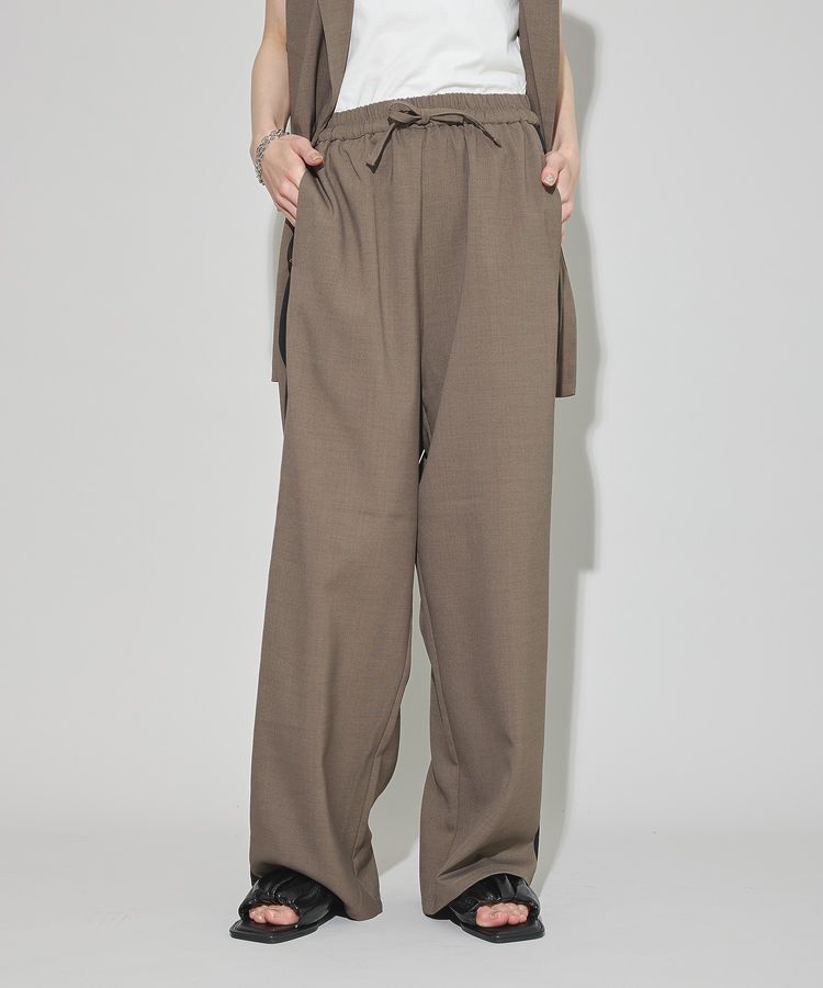 GARAGE OF GOOD CLOTHING「無地サイドラインドロストパンツ」|その他|