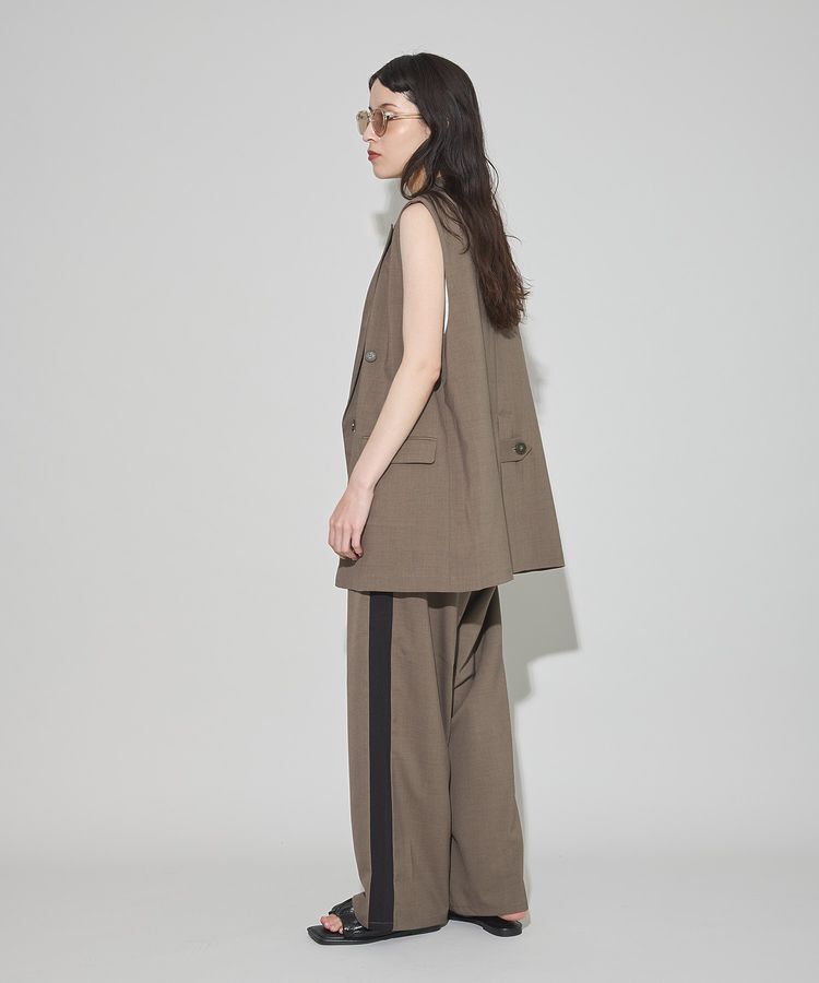 GARAGE OF GOOD CLOTHING「無地サイドラインドロストパンツ」|その他|